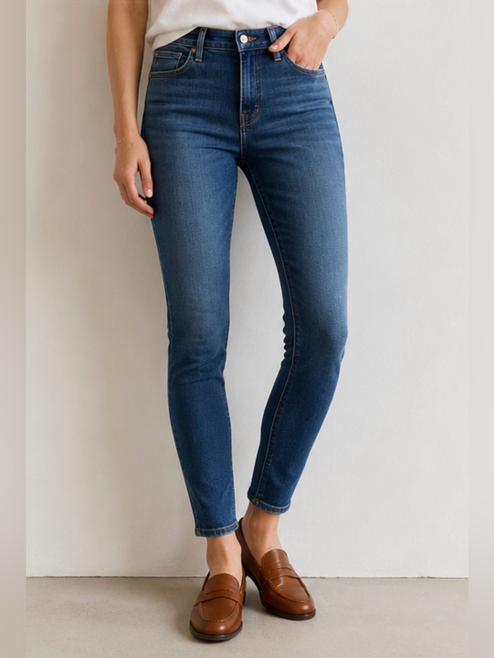 Madewell High Riser Skinny Skinny Jeans Size 30T